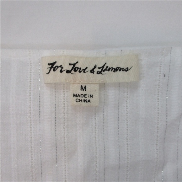 FOR LOVE & LEMONS Tunic Top/Dress Size Medium - Picture 5 of 8